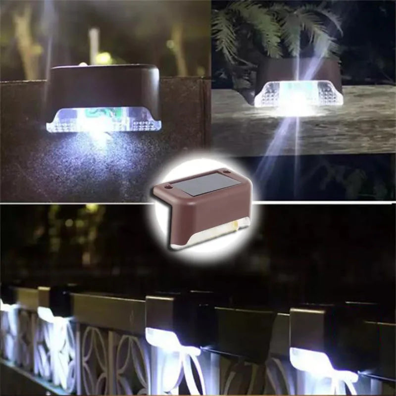 Iluminação para escadas, jardins e decks